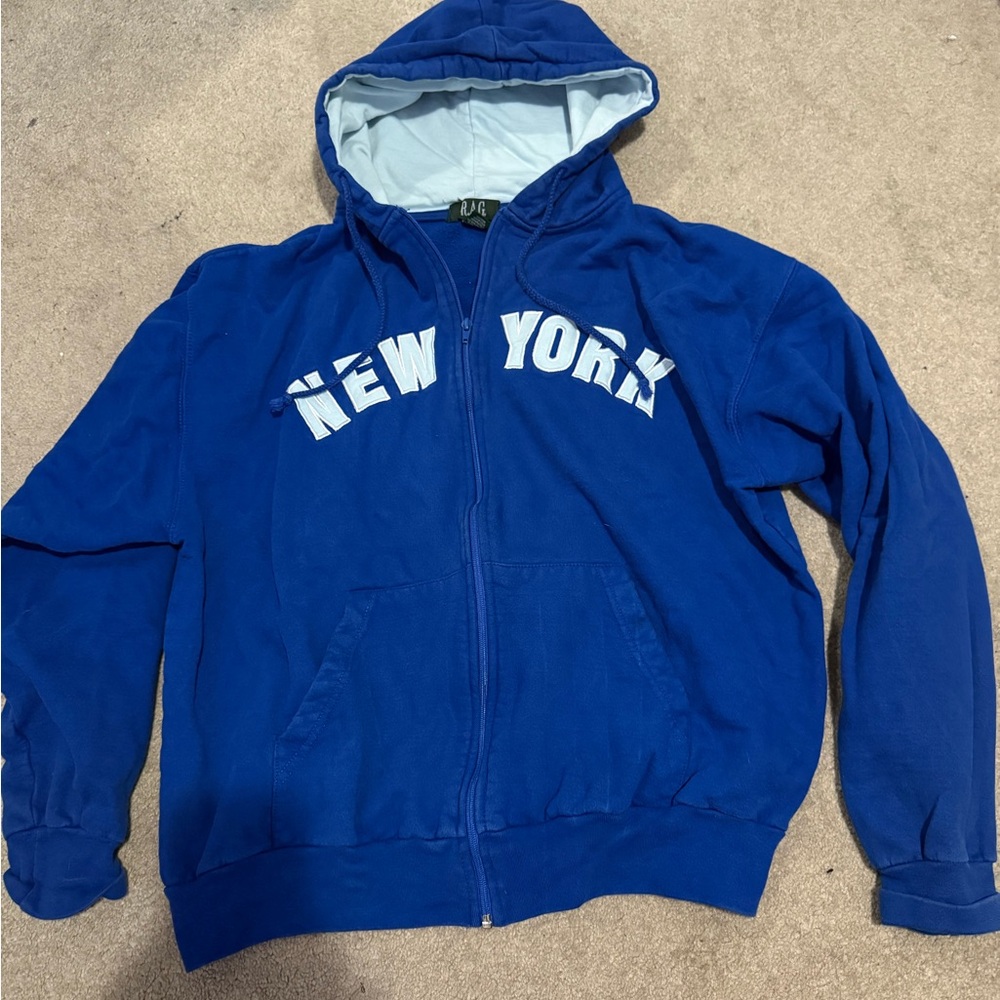 Blue New York Hoodie